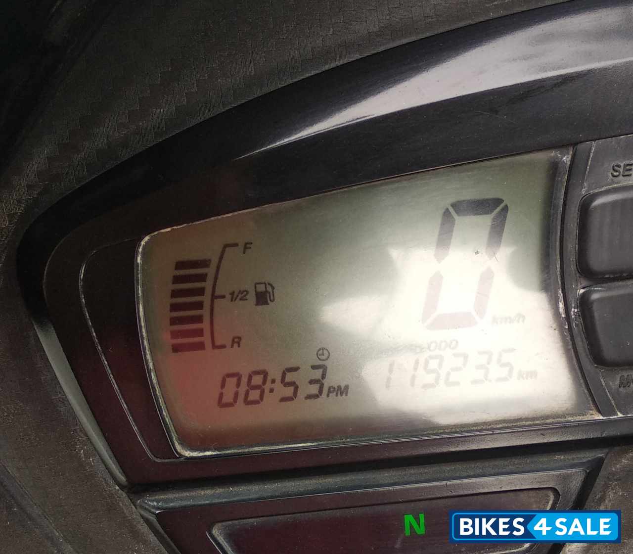 Black TVS Apache RTR 180