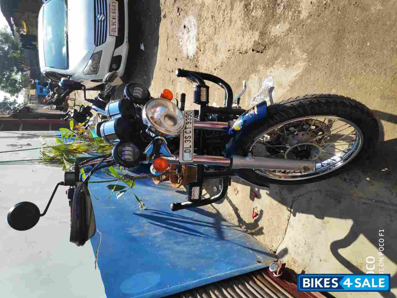 Marine Blue Royal Enfield Thunderbird 350