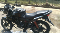 Black Honda CB Twister