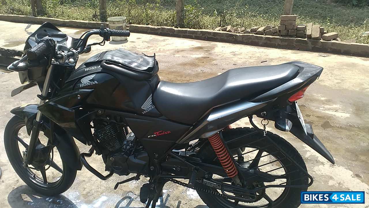 Black Honda CB Twister