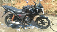 Black Honda CB Twister