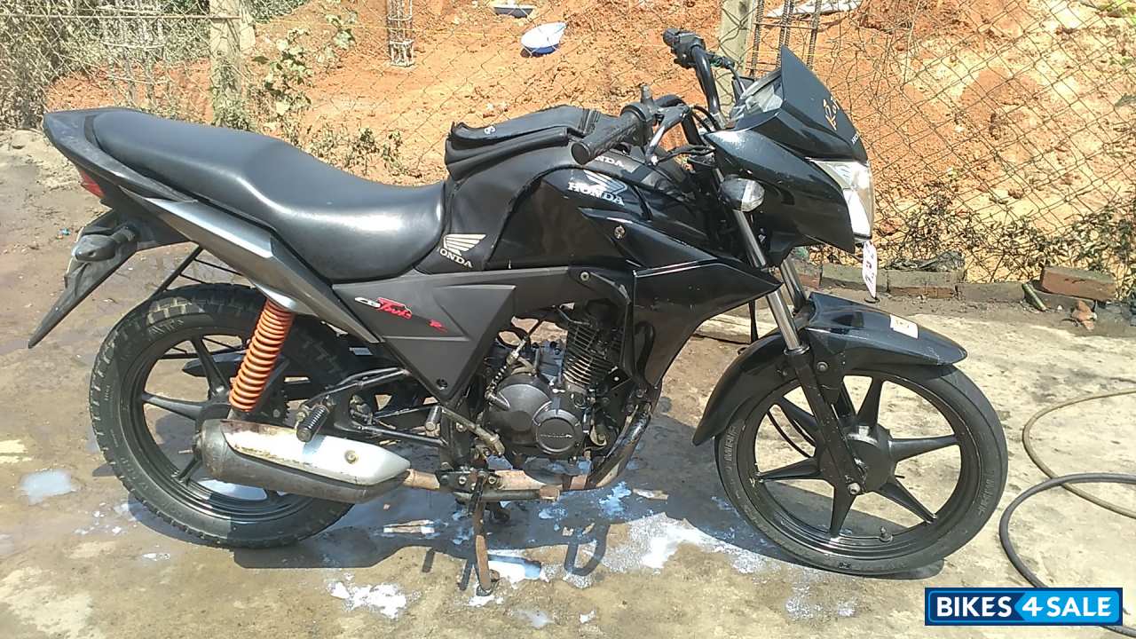 Black Honda CB Twister