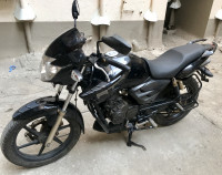 Black TVS Apache RTR 180
