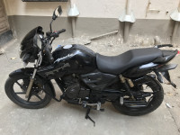 Black TVS Apache RTR 180