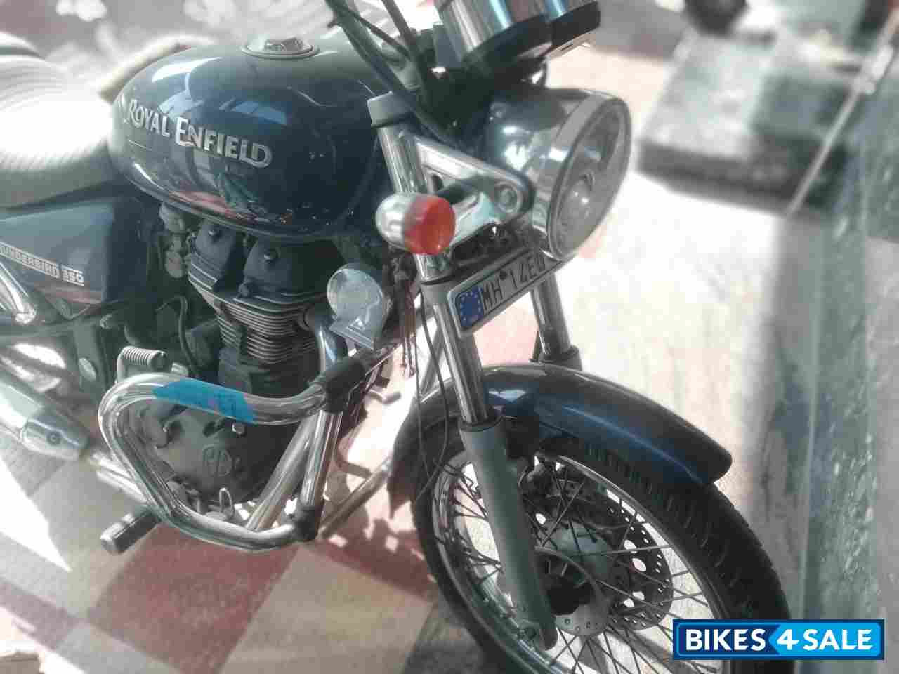 Marine Blue Royal Enfield Thunderbird 350