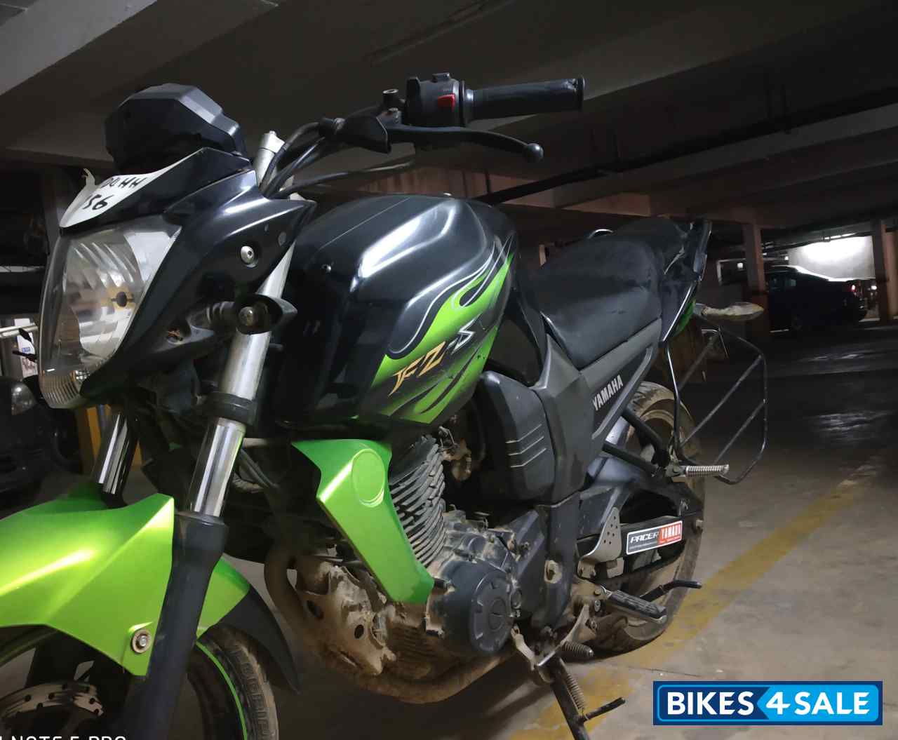 Black And Green Yamaha FZ-S Black And Green Yamaha FZ-S