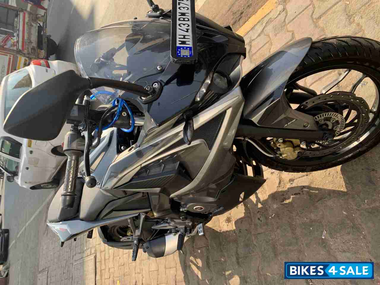 Gray Black Bajaj Pulsar RS 200 ABS Gray Black Bajaj Pulsar RS 200 ABS
