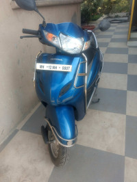 Mettallic Blue Honda Activa i