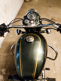 Metallic Green Royal Enfield Bullet 500