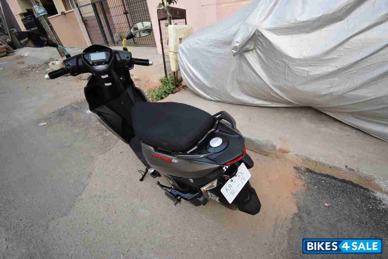 Metallic Gray TVS NTORQ 125