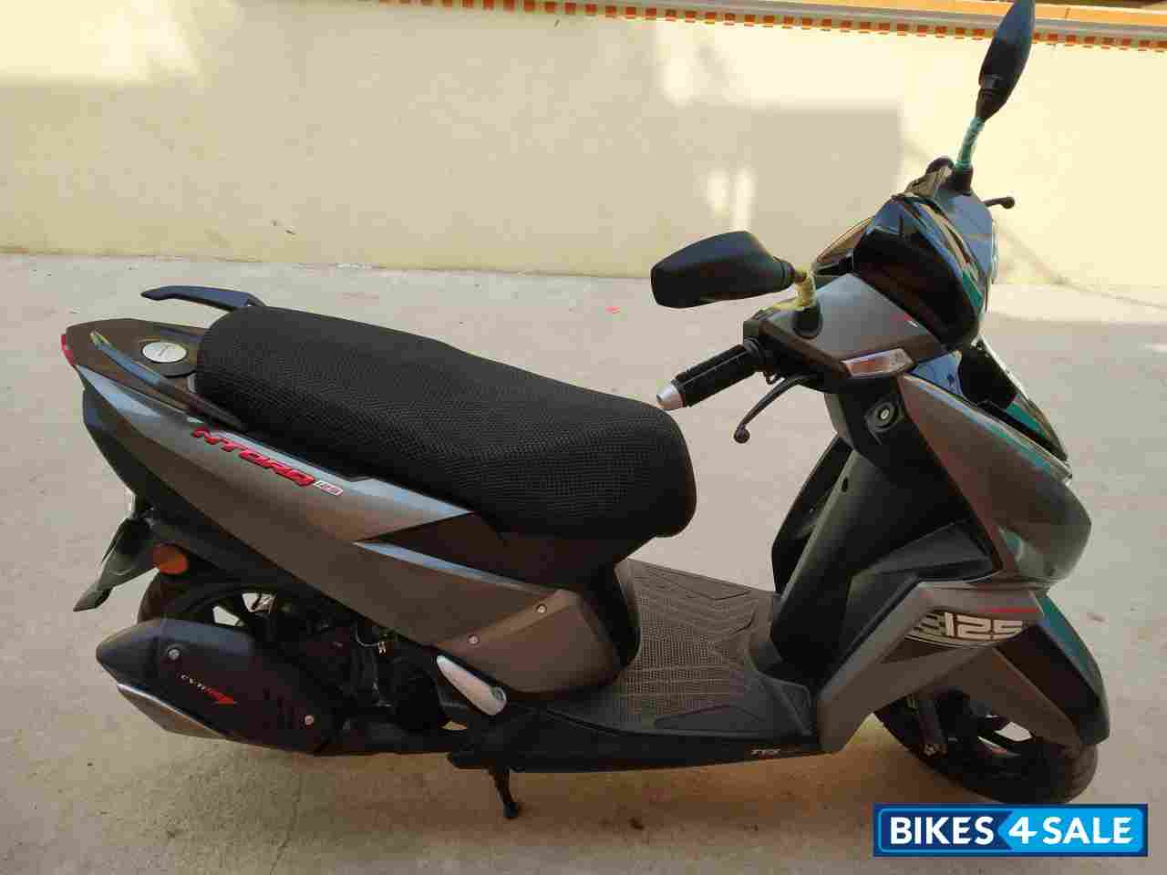 Metallic Gray TVS NTORQ 125