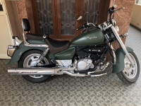 Military Green Hyosung Aquila GV250