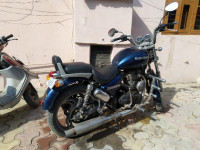 Blue Royal Enfield Thunderbird 350