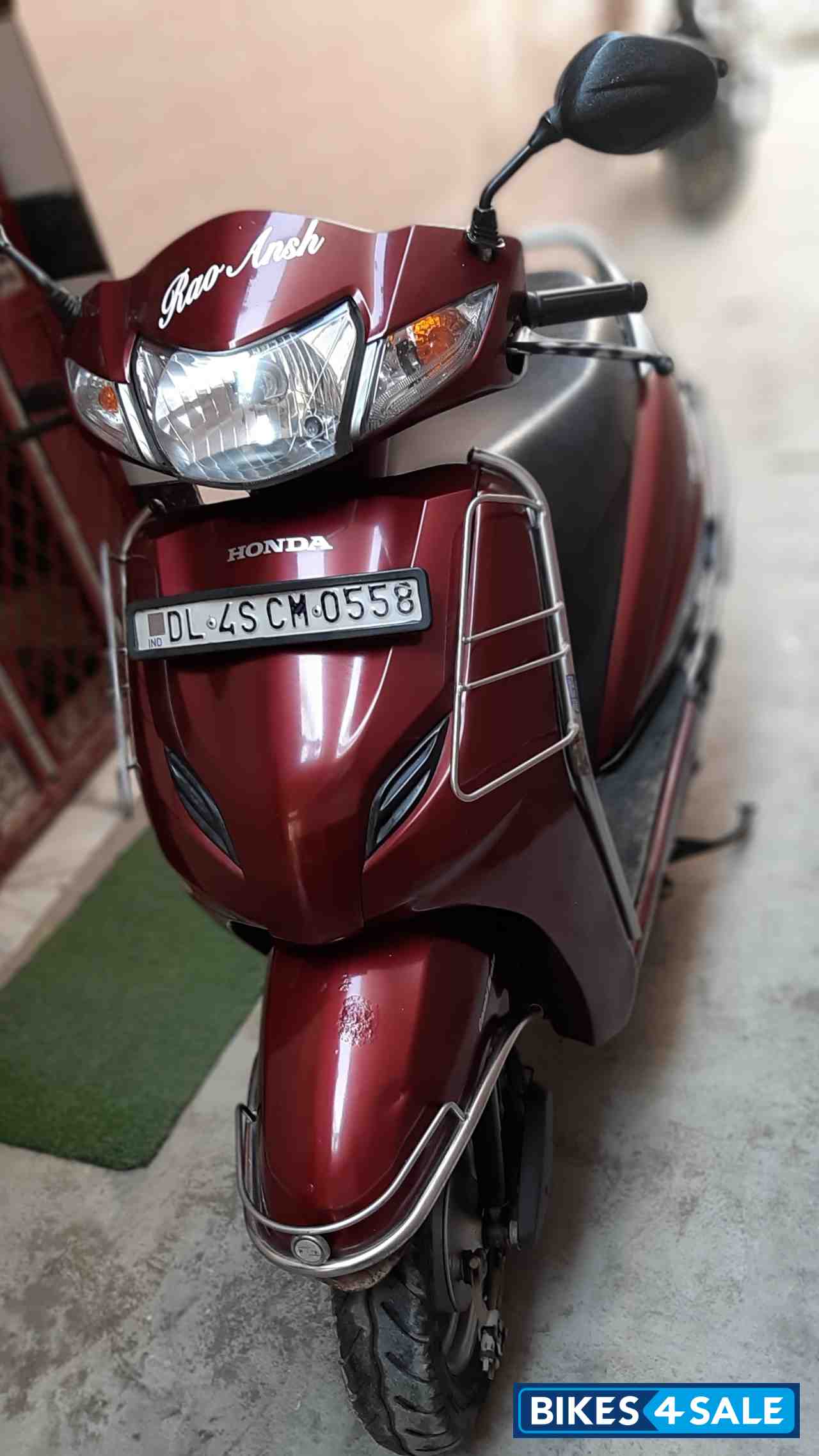 L Red Metallic Honda Activa 3G
