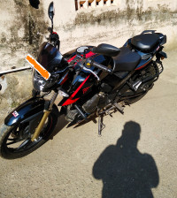 Black And Red TVS Apache RTR 200 4V ABS Race Edition 2.0
