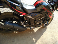 Black And Red TVS Apache RTR 200 4V ABS Race Edition 2.0