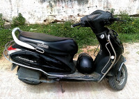 Black Honda Activa 3G