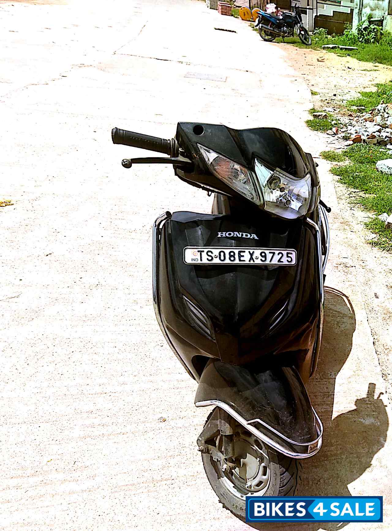 Black Honda Activa 3G