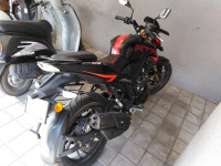 Black Red TVS Apache RTR 200 4V Race Edition 2.0