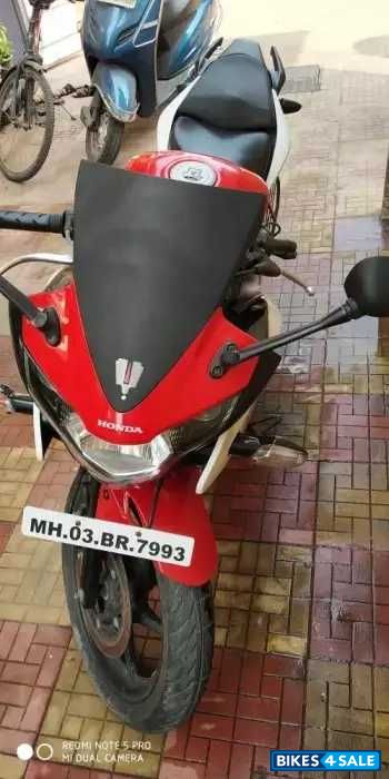 Red White Honda CBR 150R