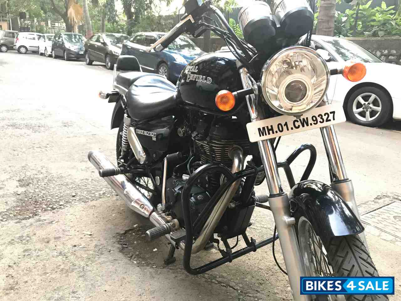 Midnight Blue Royal Enfield Thunderbird 500
