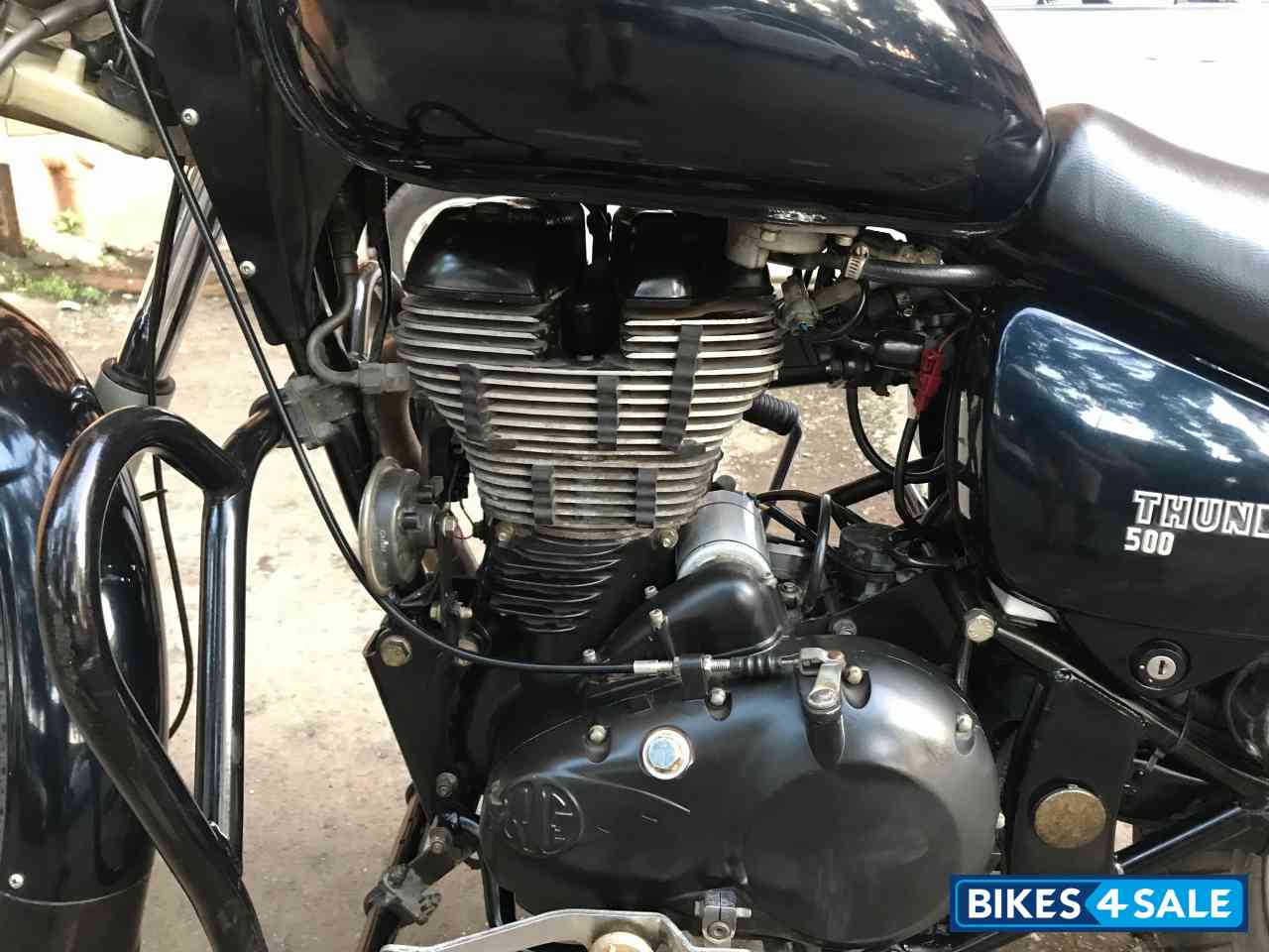 Midnight Blue Royal Enfield Thunderbird 500