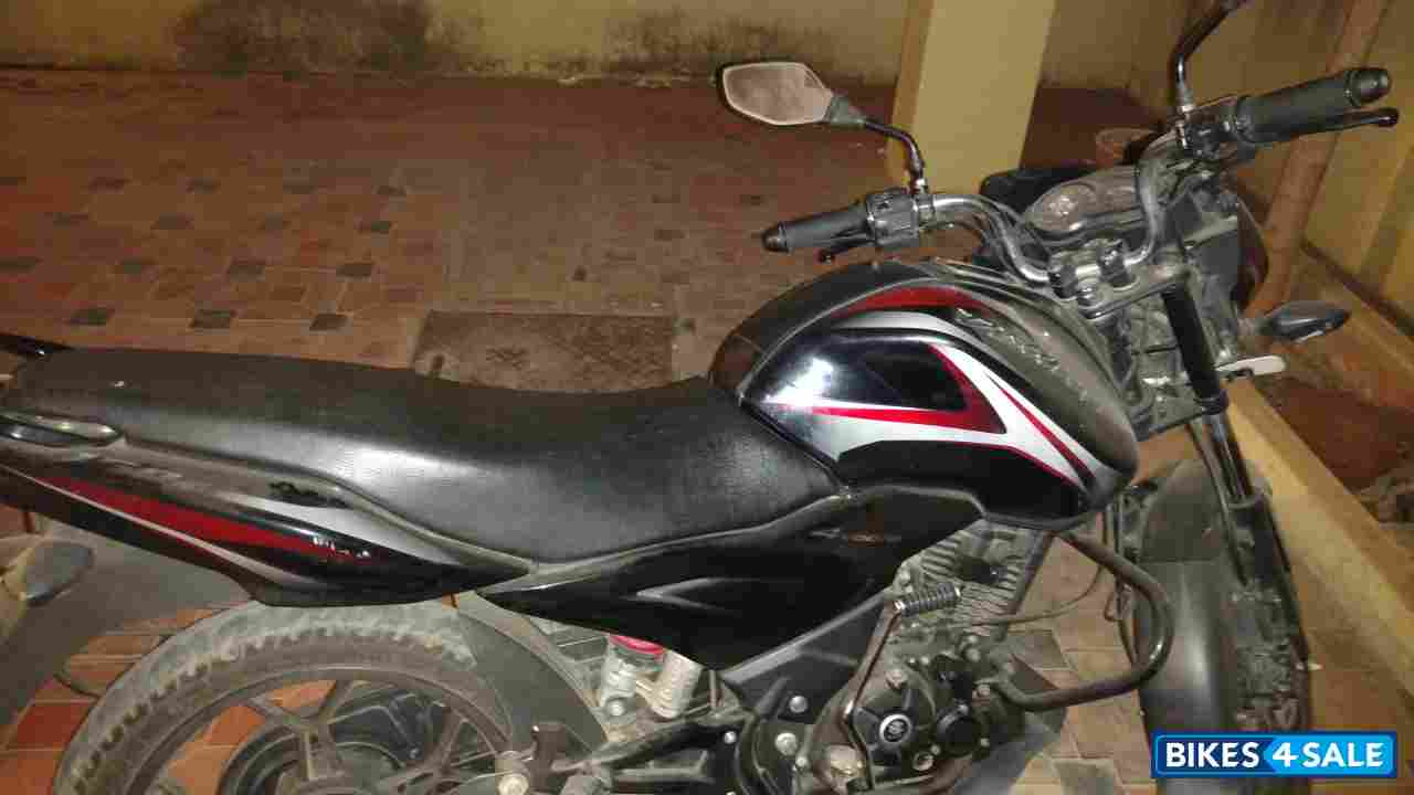 Red And Black Bajaj Discover 150 S