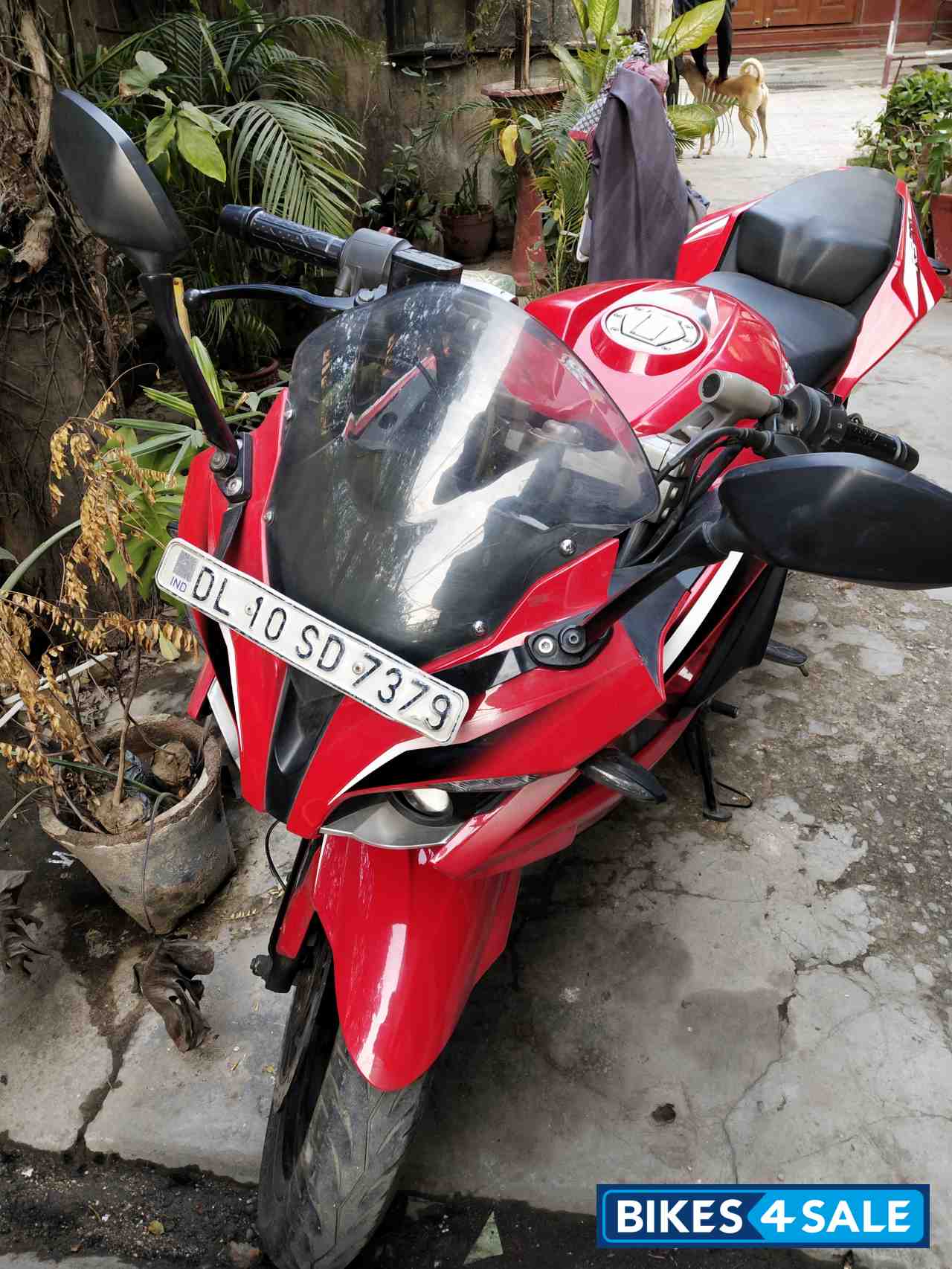 Red Bajaj Pulsar RS 200 ABS Red Bajaj Pulsar RS 200 ABS