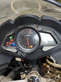 Red Bajaj Pulsar RS 200 ABS