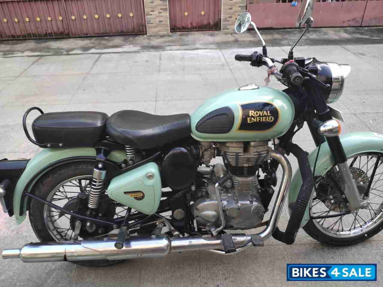Mint Green Royal Enfield Classic 350