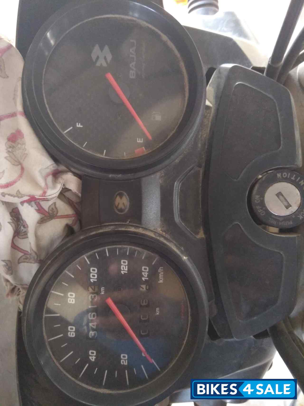 Blue Back Bajaj Discover 125