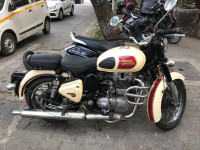 Tan Royal Enfield Classic 500