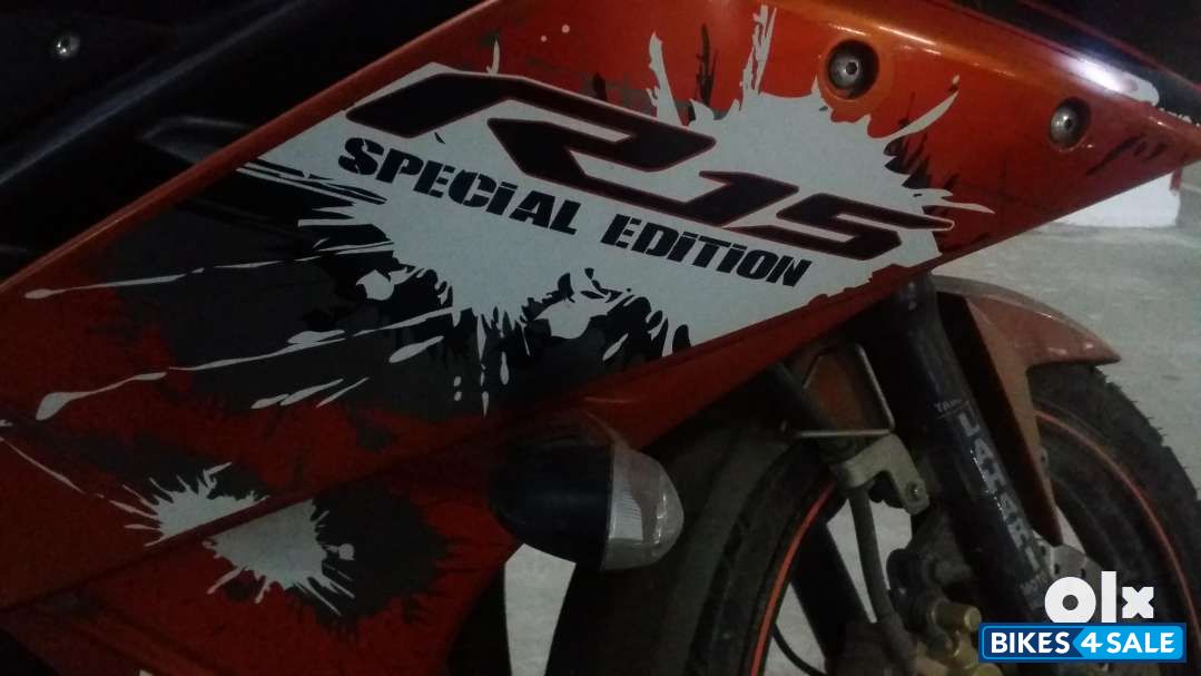 Orange Grey Yamaha YZF R15 V2