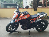 Orange Black KTM Duke 250
