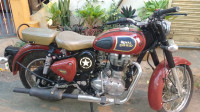 Red Royal Enfield Classic 350