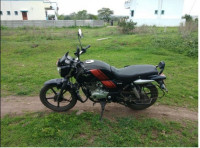 Black With Red Graphics Bajaj V12