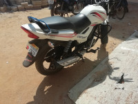 White TVS Star City Plus