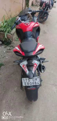 Red Bajaj Pulsar RS 200 ABS