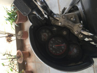 Silver Honda CB Unicorn