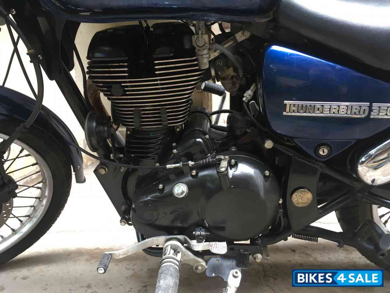 Marine Blue Royal Enfield Thunderbird 350 Marine Blue Royal Enfield Thunderbird 350