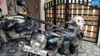 Black Royal Enfield Bullet Electra Twinspark
