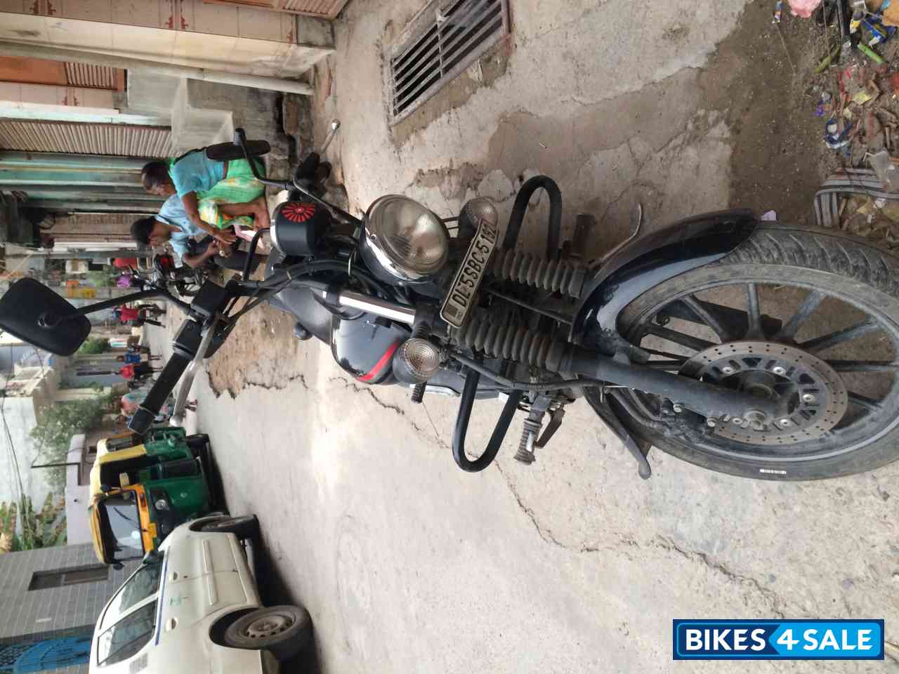 Black Red Bajaj Avenger Street 220