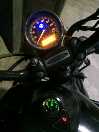 Black Red Bajaj Avenger Street 220