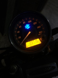 Black Red Bajaj Avenger Street 220