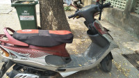 Red TVS Scooty Pep Plus