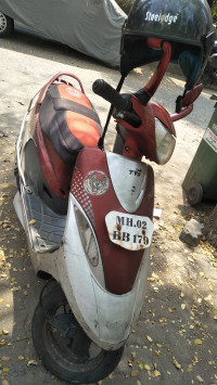 Red TVS Scooty Pep Plus