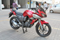 Red Yamaha Fazer