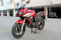 Red Yamaha Fazer