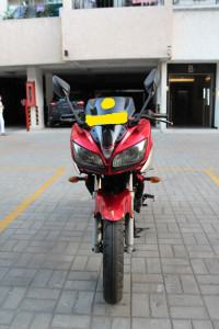 Red Yamaha Fazer