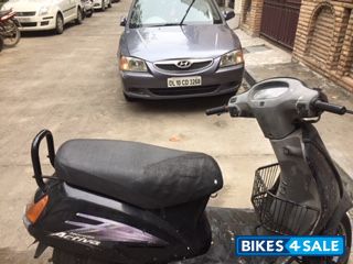 Black Honda Activa